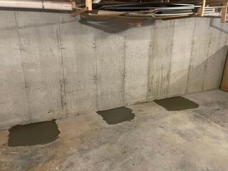 Post Push Piers Installation