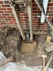 Galvanized Steel Tubes Placed