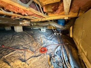 Crawl Space Before
