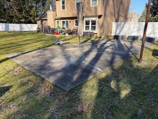 Backyard Patio Concrete Repair in Englishtown, NJ