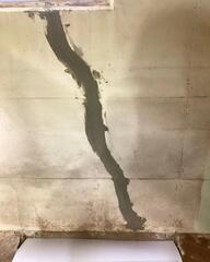 Crack Pluged and Patched