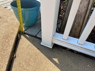 Before Concrete Repair