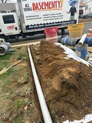 Discharge Line Installation