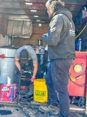 Concrete Leveling Preparation in West Texas | Legacy Supportworks Team at Work