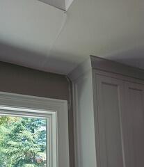 Ceiling and Wall Crack