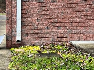 Unstable Brick Foundation