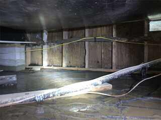 Waterproofing Crawl Space and Installing New Access - Portland, OR