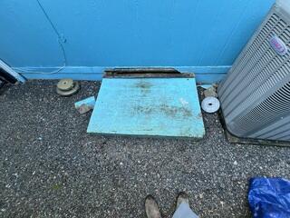 Original Crawl Space Access Door