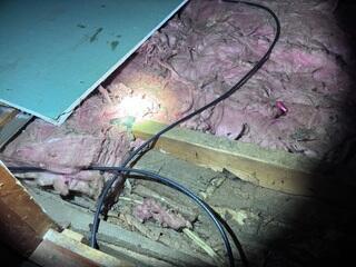 The old fiberglass insulation in this attic was deteriorating. It was no longer providing the insulation coverage that this home needed.