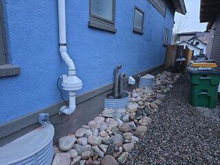 Exterior Radon System