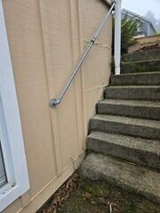 Downward Slope Into Basement