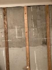 Evidence of Water Leaking Through Walls