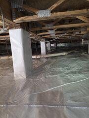Vapor Barrier Encapsulation Installed in Raleigh, NC