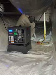 Sump Pump & SaniDry Sedona Dehumidifier Installation