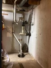 Existing Sump Pump System