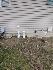 Exterior Discharge Lines