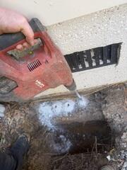 Prepping Footer for Pier