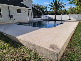 Concrete Pool Deck Repaired