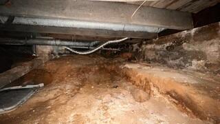 Crawl Space Before