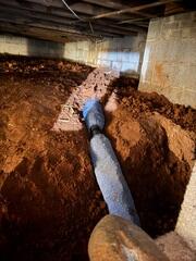 Crawl Space Drainage System