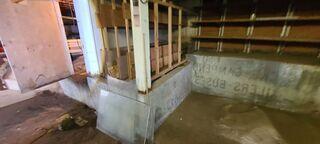 Internal Foundation Pony Wall