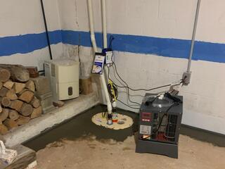 Sump Pump System in Kings Mountain, KY