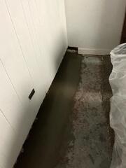 Waterproofed Basement