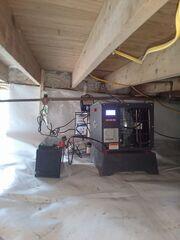 Newly Encapsulated Crawl Space