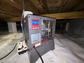 The SaniDry Sedona Dehumidifier