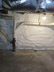 New Slab Floor & Spray Foam