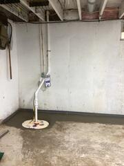 Upgraded Sump Pump System