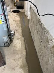TrenchDrain For Surface Moisture