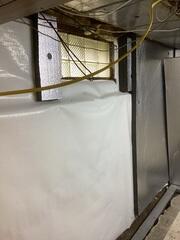 Moisture and Vapor Barrier Added