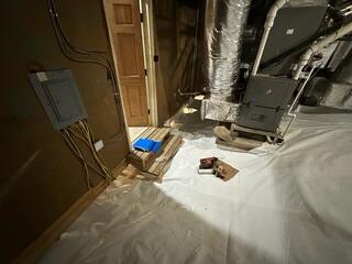 Dehumidifiers Installed