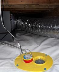 SmartDrain and SaniDry Sedona Dehumidifier