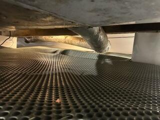 Drainage Matting Installed