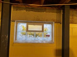 New Vented Block Window Installation