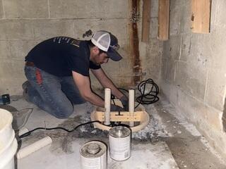 Sump Pump Installation