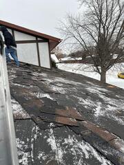 Removing the shingles