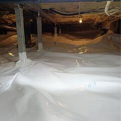 A protected space and a reinforced structure