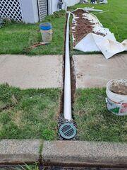 Buried Discharge Installation