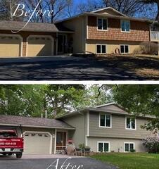 Check out this before and after in Elk River, MN