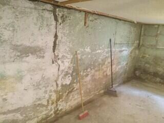 Trench opened up