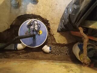 Supersump installeed