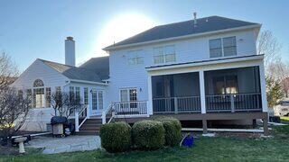 New deck and screened-in porch