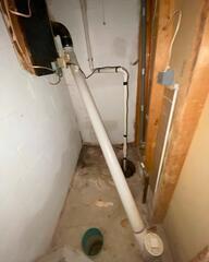 Old Sump Pump System