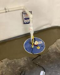 A Super New Sump Pump Installed