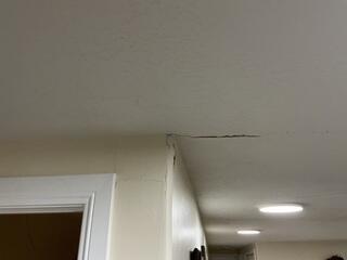 Ceiling and Doorway Cracking from Foundation Movement in Utah