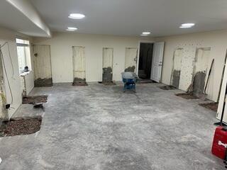 Interior Pier Installation for Foundation Stabilization in Utah Basement