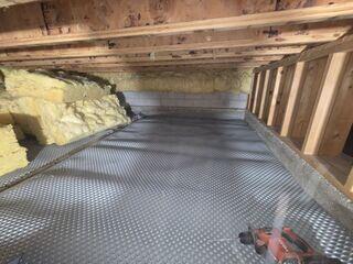 Drainage Matting for better crawl space encapsulations